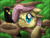 Size: 900x675 | Tagged: safe, artist:inuhoshi-to-darkpen, fluttershy, bird, pegasus, pony, filly, nest