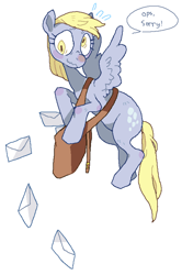 Size: 540x812 | Tagged: safe, artist:applesemen, derpy hooves, pegasus, pony, female, mare