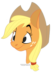 Size: 952x1318 | Tagged: safe, artist:themarquisofdorks, applejack, earth pony, pony, solo