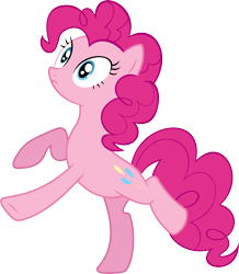 Size: 5243x6000 | Tagged: safe, artist:sairoch, pinkie pie, earth pony, pony, absurd resolution, simple background, transparent background, vector