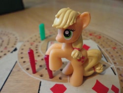 Size: 800x600 | Tagged: safe, artist:flamboyant-cain, applejack, doll, irl, photo, toy