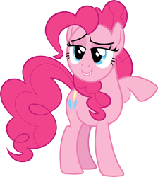 Size: 5377x6000 | Tagged: safe, artist:sairoch, pinkie pie, earth pony, pony, absurd resolution, simple background, transparent background, vector