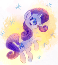 Size: 1037x1164 | Tagged: safe, artist:chocochimbu, rarity, pony, unicorn, female, horn, mare, solo, white coat