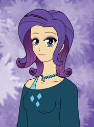 Size: 2868x3887 | Tagged: safe, artist:wolfninja24, rarity, clothes, female, humanized, solo