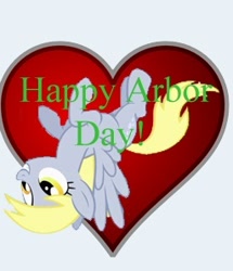 Size: 256x298 | Tagged: safe, derpy hooves, pegasus, pony, female, lasty's hearts, mare, simple, valentine