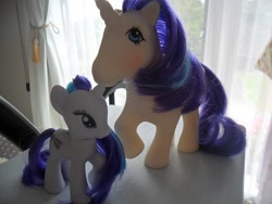 Size: 640x480 | Tagged: safe, glory, rarity, g1, irl, photo, toy