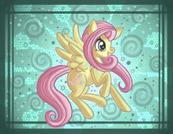 Size: 1800x1400 | Tagged: safe, artist:raptor007, fluttershy, pegasus, pony, female, mare, pink mane, yellow coat