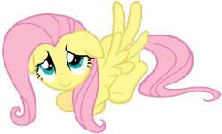 Size: 700x422 | Tagged: safe, fluttershy, pegasus, pony, cute, simple background, transparent background, vector