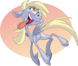 Size: 800x683 | Tagged: safe, artist:frostadflakes, artist:shenanigan, derpy hooves, pegasus, pony, female, mare, solo, tongue out