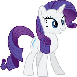 Size: 8356x8312 | Tagged: safe, artist:iphstich, rarity, pony, unicorn, absurd resolution, happy, simple background, transparent background, vector