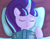 Size: 1100x863 | Tagged: safe, artist:1trick, part of a series, part of a set, discord, starlight glimmer, pony, unicorn, 1trickpone's sleeping ponies, bed, book, eyes closed, open mouth, pillow, sleeping, solo