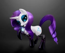 Size: 579x471 | Tagged: safe, artist:hugglemistress, rarity, pony, unicorn, clothes, collar, eyeshadow, makeup, stockings