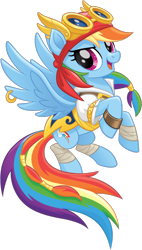 Size: 592x1040 | Tagged: safe, derpibooru import, rainbow dash, pegasus, pony, my little pony: the movie, bandana, clothes, female, feminism, goggles, mare, piercing, pirate, pirate dash, pirate rainbow dash, rainbow dash always dresses in style, rainbow sass, simple background, solo, transparent background, wing piercing