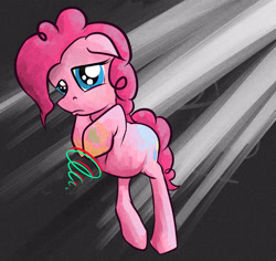 Size: 3206x3027 | Tagged: safe, artist:sharpieboss, pinkie pie, earth pony, pony, g4, female, mare, pink coat, pink mane, solo