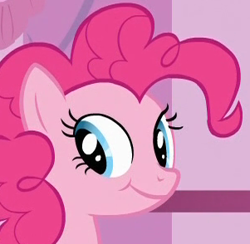 Size: 301x294 | Tagged: safe, screencap, pinkie pie, earth pony, pony, solo