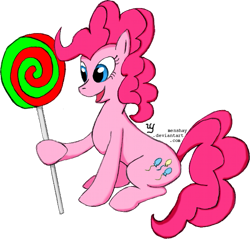 Size: 651x623 | Tagged: safe, artist:menshay, pinkie pie, homestuck, juju, trickster mode, xk-class end-of-the-world scenario