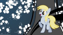 Size: 1920x1080 | Tagged: safe, artist:game-beatx14, artist:nabbiekitty, derpy hooves, pegasus, pony, female, mare, wallpaper