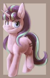 Size: 1024x1576 | Tagged: safe, artist:lacedharlot, starlight glimmer, pony, unicorn, equal cutie mark, female, mare, solo