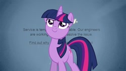 Size: 640x360 | Tagged: safe, artist:capnpea, derpibooru import, edit, twilight sparkle, error message, tumblr