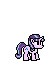 Size: 50x70 | Tagged: safe, artist:mega-poneo, starlight glimmer, pony, unicorn, megaman, megapony, pixel art, simple background, solo, sprite, transparent background, video game