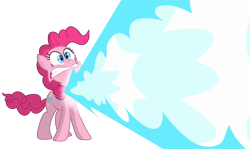 Size: 7051x4208 | Tagged: safe, pinkie pie, earth pony, pony, magical mystery cure, absurd resolution, element of laughter, simple background, transparent background, vector