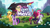 Size: 1922x1082 | Tagged: safe, derpibooru import, applejack, fluttershy, pinkie pie, rainbow dash, rarity, tempest shadow, twilight sparkle, twilight sparkle (alicorn), alicorn, earth pony, pegasus, pony, unicorn, my little pony: the movie, broken horn, female, game, gameloft, horn, land, loading screen, mane six, mare, my little pony logo, ship, wallpaper