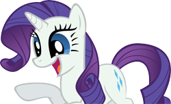 Size: 8364x5084 | Tagged: safe, artist:mysteriouskaos, rarity, pony, unicorn, absurd resolution, simple background, smiling, solo, transparent background, vector