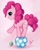 Size: 480x602 | Tagged: safe, artist:quiss, pinkie pie, earth pony, pony, ball, cute, diapinkes, solo