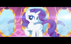 Size: 1440x900 | Tagged: safe, rarity, pony, unicorn, anamorphic, j.j. abrams, lens flare, widescreen