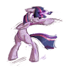 Size: 2000x2168 | Tagged: safe, artist:zestyoranges, derpibooru import, twilight sparkle, pony, bipedal