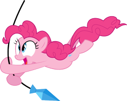 Size: 760x606 | Tagged: safe, artist:soren-the-owl, pinkie pie, earth pony, pony, simple background, svg, transparent background, vector