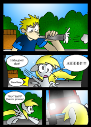 Size: 567x793 | Tagged: safe, artist:neoncabaret, derpy hooves, human, comic:derpy's wish, comic