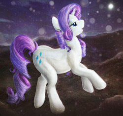 Size: 766x721 | Tagged: safe, artist:eliasilen, rarity, pony, unicorn, female, horn, mare, white coat