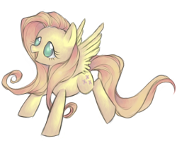 Size: 750x630 | Tagged: safe, artist:cottony, fluttershy, pegasus, pony, simple background, solo, transparent background