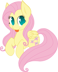 Size: 4003x4946 | Tagged: safe, fluttershy, pegasus, pony, absurd resolution, female, mare, pink mane, yellow coat