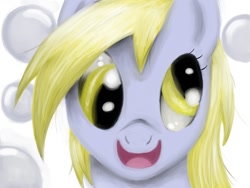 Size: 800x600 | Tagged: safe, artist:deoxrevalations, derpy hooves, pegasus, pony, female, happy, mare, smiling, solo