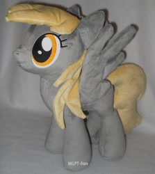 Size: 1024x1148 | Tagged: safe, artist:mlpt-fan, derpy hooves, pegasus, pony, female, irl, mare, photo, plushie