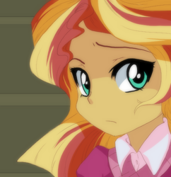 Size: 483x500 | Tagged: safe, artist:loyaldis, sunset shimmer, equestria girls, friendship games, shimmerbetes, solo