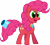 Size: 6335x5706 | Tagged: safe, artist:geonine, pinkie pie, earth pony, pony, absurd resolution, element of laughter, party cannon, simple background, super form, super pinkie pie, transparent background, vector