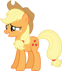 Size: 5000x5760 | Tagged: safe, artist:xpesifeindx, applejack, earth pony, pony, absurd resolution, simple background, solo, transparent background, vector