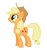 Size: 927x977 | Tagged: safe, artist:proenix, applejack, earth pony, pony, .svg available, simple background, svg, transparent background, vector