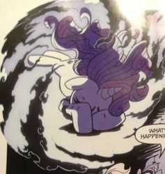 Size: 297x313 | Tagged: safe, idw, rarity, pony, unicorn, spoiler:comic, spoiler:comic05, crying, nightmare, solo