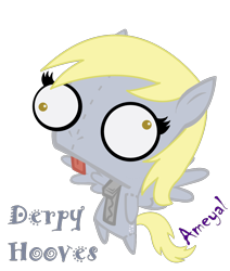 Size: 1056x1248 | Tagged: safe, artist:ameyal, derpy hooves, pegasus, pony, female, gir, invader zim, mare, simple background, transparent background