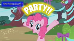 Size: 1280x720 | Tagged: safe, pinkie pie, earth pony, pony, final fantasy, parody, party, video game