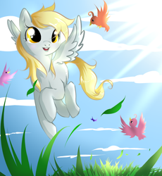 Size: 900x978 | Tagged: safe, artist:paikuu, derpy hooves, pegasus, pony, female, mare, solo, underp