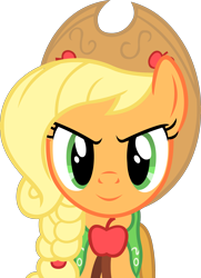 Size: 2000x2767 | Tagged: safe, artist:alexstrazse, applejack, earth pony, pony, clothes, dress, gala dress, simple background, transparent background, vector