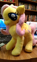 Size: 574x960 | Tagged: safe, artist:crotchstar, fluttershy, irl, photo, plushie, solo