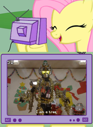 Size: 563x771 | Tagged: safe, fluttershy, pegasus, pony, beet j stag, exploitable meme, go-busters, meme, photo, super sentai, tv meme