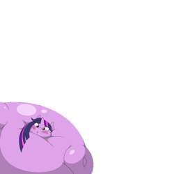 Size: 998x998 | Tagged: safe, artist:bapho, derpibooru import, edit, twilight sparkle, balloon, fourth wall, inflation, simple background, transparent background, vector