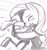 Size: 735x788 | Tagged: safe, artist:johnjoseco, fluttershy, pegasus, pony, crossover, grayscale, hell yeah!, monochrome